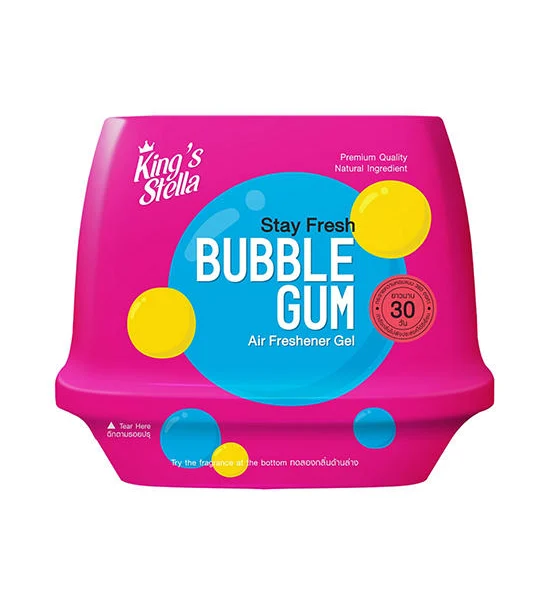 Kings Stella Air Freshener Gel (Stay Fresh), 180 g., Bubble Gum Оригинал