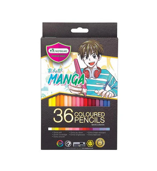 MASTER ART MASTER ART ดินสอสี รุ่น MANGA (กล่อง 36 สี) Оригинал