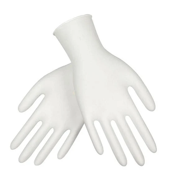MICROTEX MICROTEX Nitrile Rubber Gloves Size M White (100/Box) Оригинал