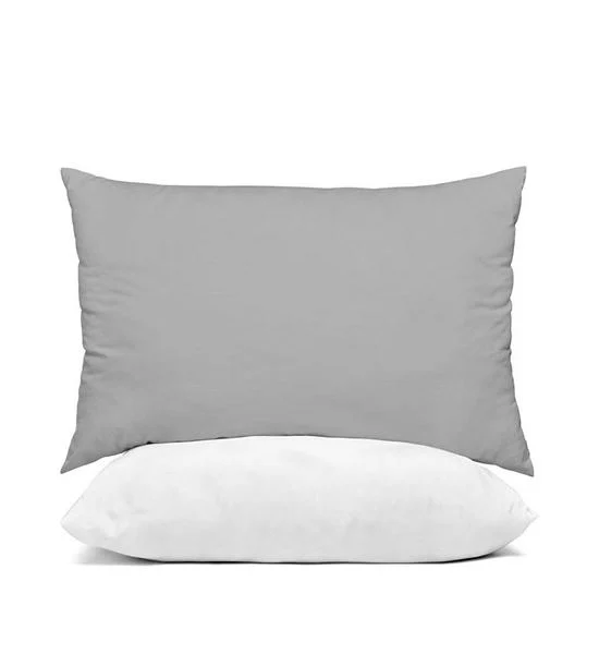 SIAMLATEX Glada Pillow Case Solid Color Misty Gray Оригинал