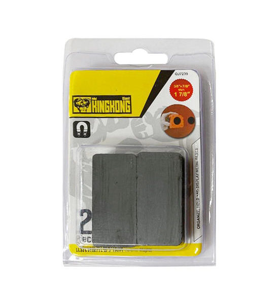 GIANT KINGKONG Grey Ceramic Blocks QJ7239 Size 3/8 Inch (Pack 2 Pcs.) Оригинал