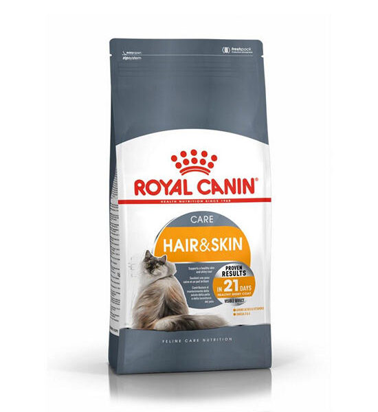 ROYAL CANIN Hair & Skin Care Adult Dry Cat Food 4 kg Оригинал