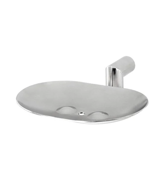PRIME Stainless Steel Soap Holder (Hairline Finish) (Silver) DS-93006 Оригинал