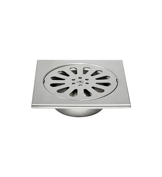 PRIME Floor Drain Stainless Steel 4″ / Pipe 2″ (Silver) FD-4144 Оригинал