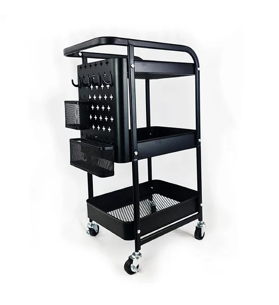 good to go 3-Tier Rolling Utility Cart Black Оригинал