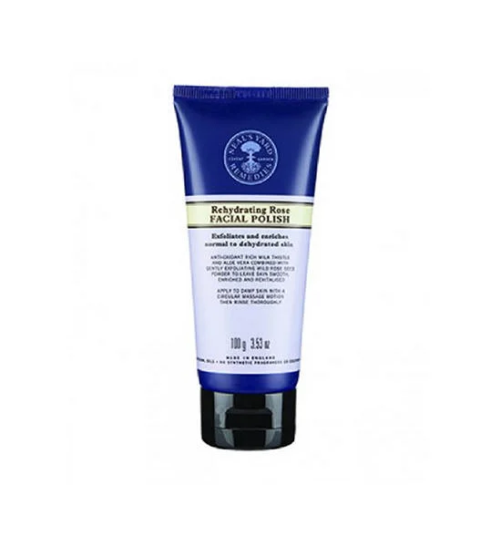 NEAL'S YARD REMEDIES Rehydrating Rose Facial Polish 100 g Оригинал