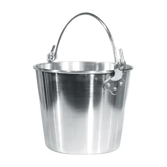 CAMEL BRAND Silver Aluminium Ice Bucket Size 20 CM. Оригинал