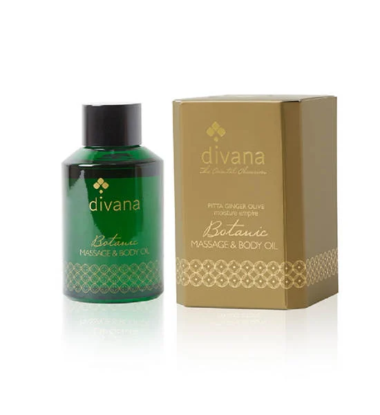DIVANA Signature Massage Oil & Body Oil - Pitta Ginger Olive  100 ml Оригинал