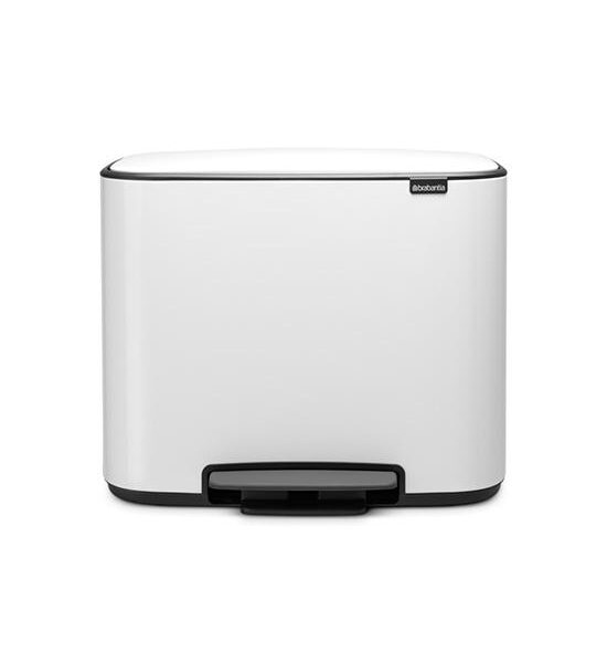 BRABANTIA BO Pedal Bin, with 1 Inner Bucket 36 litre-White Оригинал
