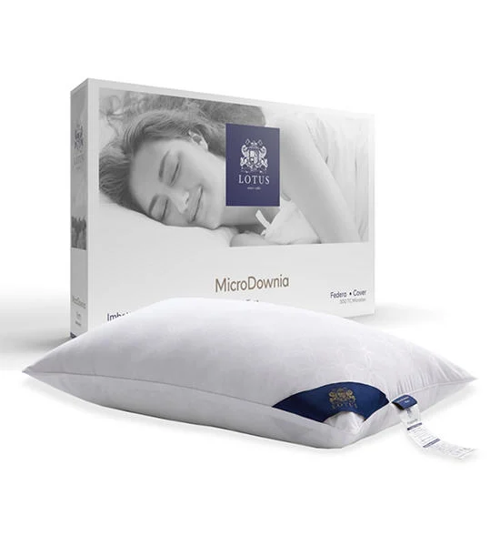 LOTUS MICRODOWNIA Pillow - Soft White Оригинал