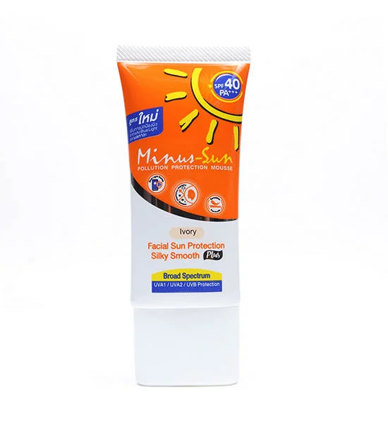 minus sun Ivory SPF40 PA+++ Pollution Protection Mousse 30 g. Оригинал
