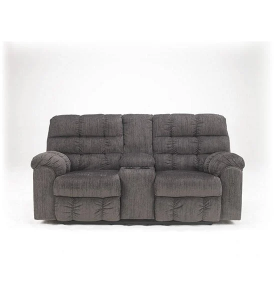 ASHLEY FURNITURE HOMESTORE Dark Grey 2 Seater Recliner w/Console ACIEONA//2RR Оригинал