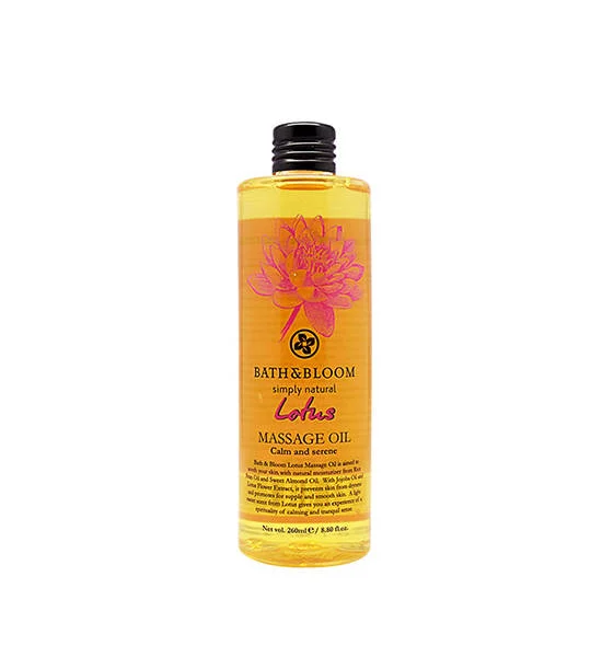BATH&BLOOM LOTUS MASSAGE OIL 260 ML Оригинал
