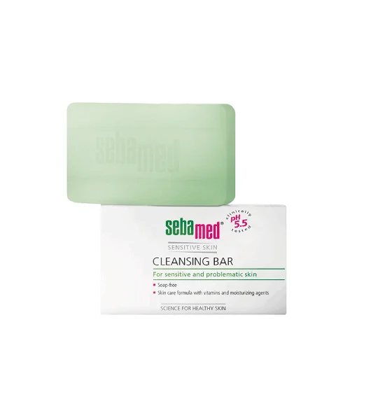 SEBAMED White - CLEANSING BAR pH 5.5 100 g. Оригинал