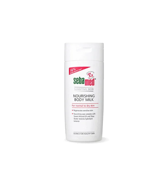 SEBAMED White - NOURISHING BODY MILK  pH 5.5 200 ml Оригинал