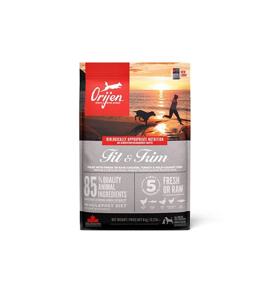 ORIJEN Fit & Trim Dry Food for Adult Dogs All Breeds Size 6 Kg Оригинал