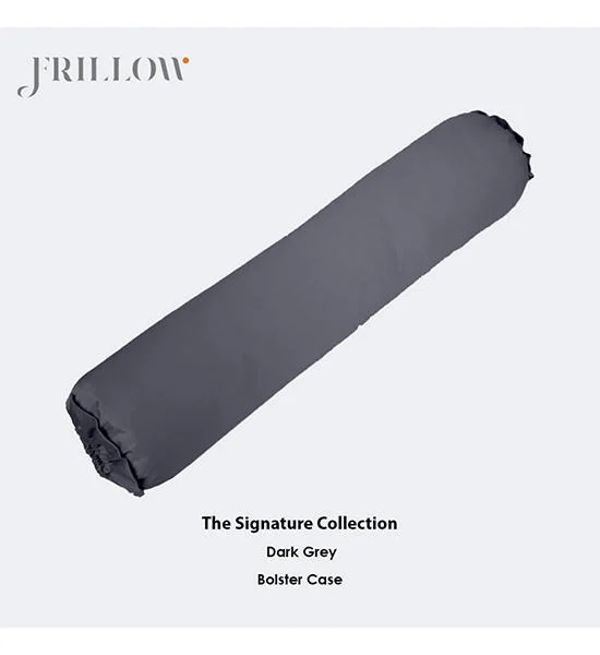 FRILLOW Bolster Case - : The Signature Collection, Design - Dark Grey Оригинал