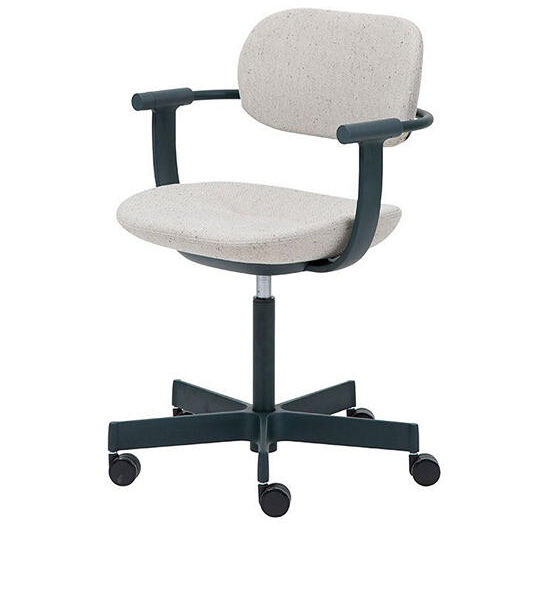 MODERNFORM Multicolor - Vertebra03 Chair With Wheels Blue-Green Legs, Grey-Beige Оригинал