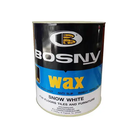 BOSNY White Floor Wax Size 800 G. Оригинал