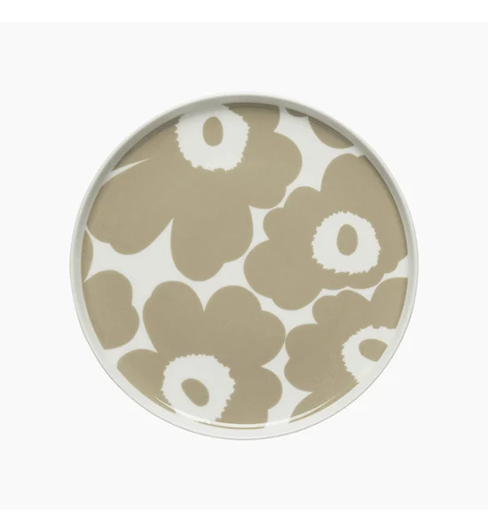 MARIMEKKO BEIGE UNIKKO PLATE 20 CM Оригинал
