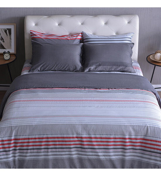 LUCKY MATTRESS 5 FT. CD 012 DUVET COTTON 100% SIGNATURE COTTON COLLECTION 74 X 90 INCHES (188 X 228 CM.) GREY Оригинал