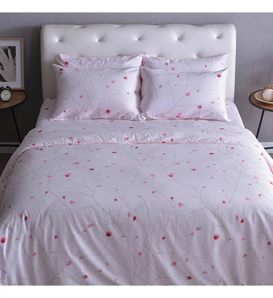 LUCKY MATTRESS 5 FT. CD 017 DUVET COTTON 100% SIGNATURE COTTON COLLECTION 74 X 90 INCHES (188 X 228 CM.) PINK Оригинал