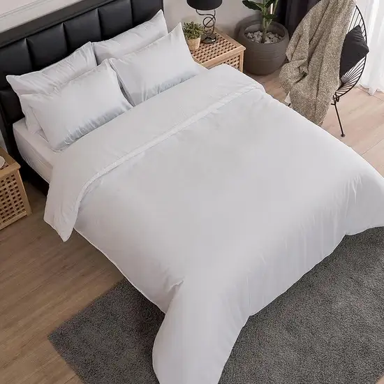 LUCKY MATTRESS 3.5 FT. MC 010 BED SHEET MICRO TOUCH WHITE Оригинал