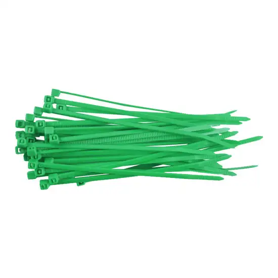 GIANT KINGKONG Green Cable Tie HT-2.5x100 (GN) Size 4 Inch (Pack 100 Pcs.) Оригинал