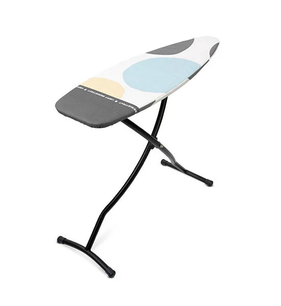 BRABANTIA Ironing Board D, 135x45 cm, Heat Resistant Parking Zone, PerfectFlow - Spring Bubbles Оригинал