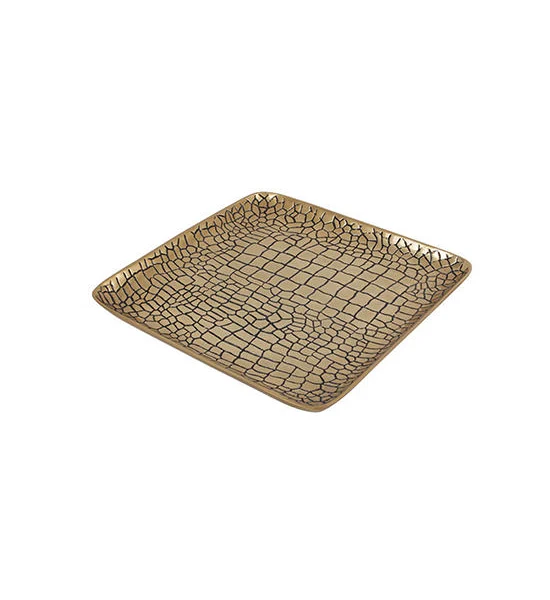 CHIC REPUBLIC Antique Brass Square Tray OYA Оригинал