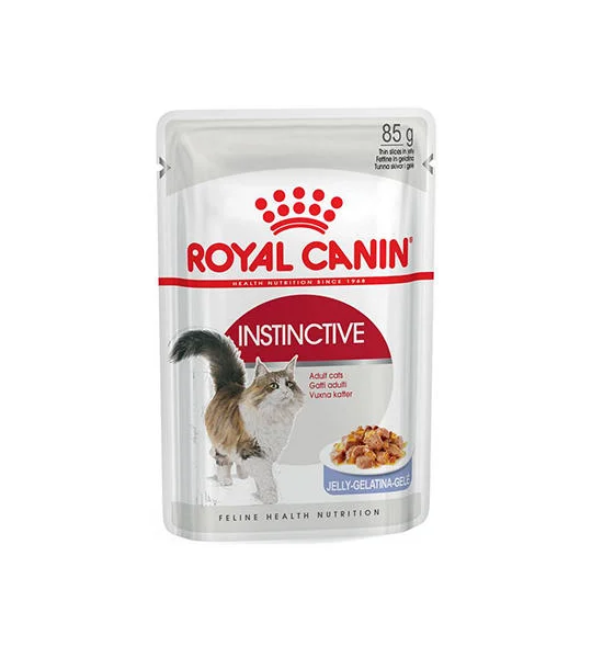 ROYAL CANIN Instinctive Adult Wet Cat Food in Jelly 85 g Оригинал