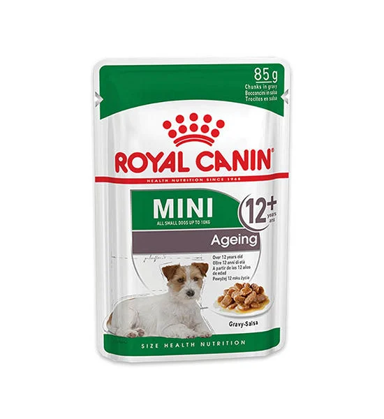 ROYAL CANIN Mini Ageing 12+ Pouch Gravy 85 g Оригинал