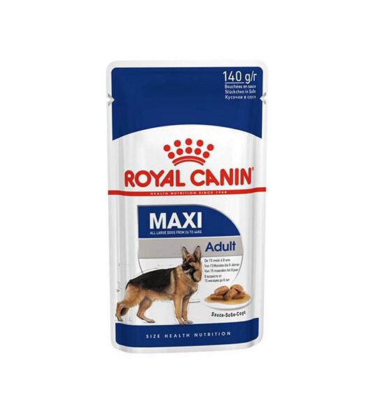 ROYAL CANIN Maxi Adult Wet Dog Food 140 g Оригинал