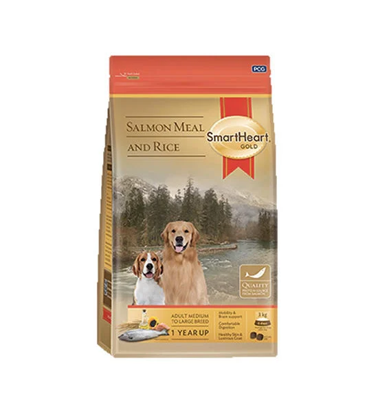 Smartheart Gold Salmon And Rice For Adult Dogs 1 Kg Оригинал