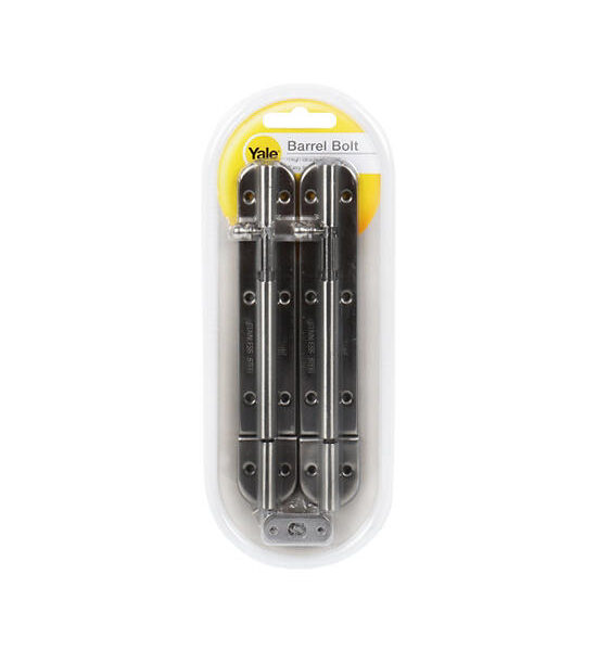 YALE Steel bolt (BA-90706SSP2), Size 6 Inch, Stainles Оригинал