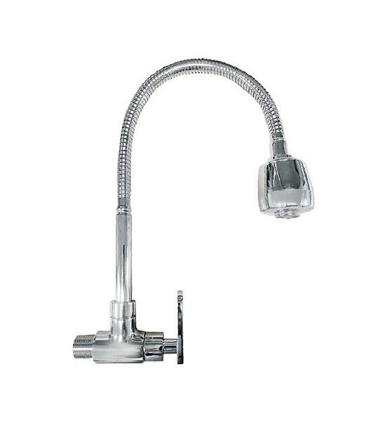 DUSS Wall Single Sink Faucet Chrome BF10KD Оригинал