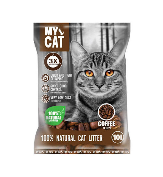 My Cat Bentonite Coffee Scent Litter For Cats 10 L Оригинал