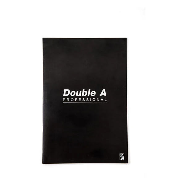 DOUBLE-A Notebook 16x23.8cm. 70gsm. Black Оригинал