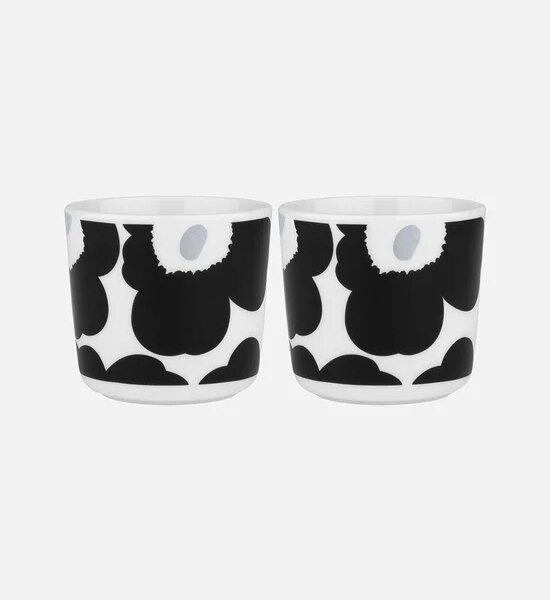 MARIMEKKO WHITE UNIKKO CUP W/O HANDLE 2DL 2PCS Оригинал