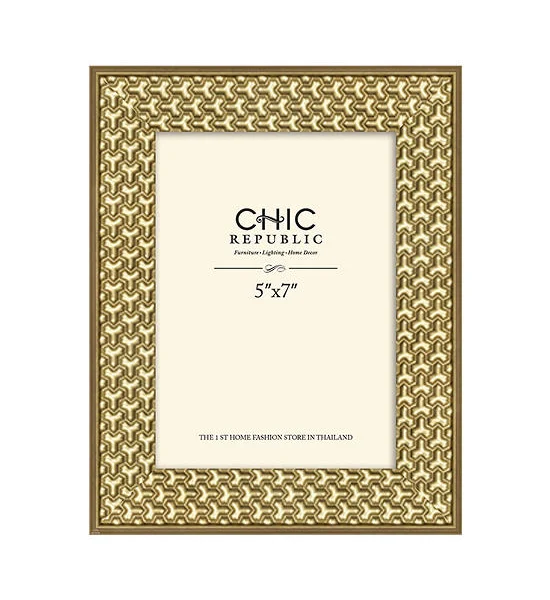 CHIC REPUBLIC Gold Photo Frame LENDER/5x7 Оригинал