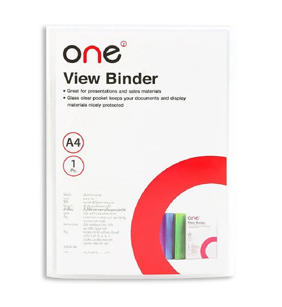 @ONE ONE View Binder A4 Clear (20 Pcs./Book) Оригинал