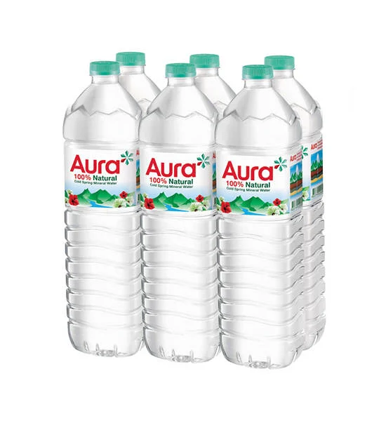 Aura Mineral Spring Water 1500 ml. (6/Pack) Оригинал