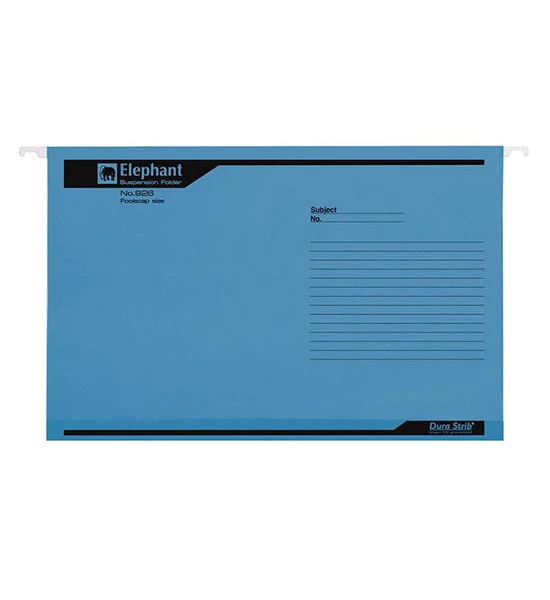 ELEPHANT Elephant Suspension File 926 Blue F4 (10/Pack) Оригинал