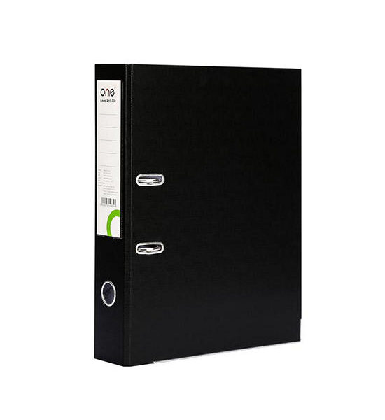 @ONE ONE แฟ้มสันกว้าง สีดำ ขนาด F4 สัน 3 นิ้ว (แพ็ค 6 เล่ม) Оригинал