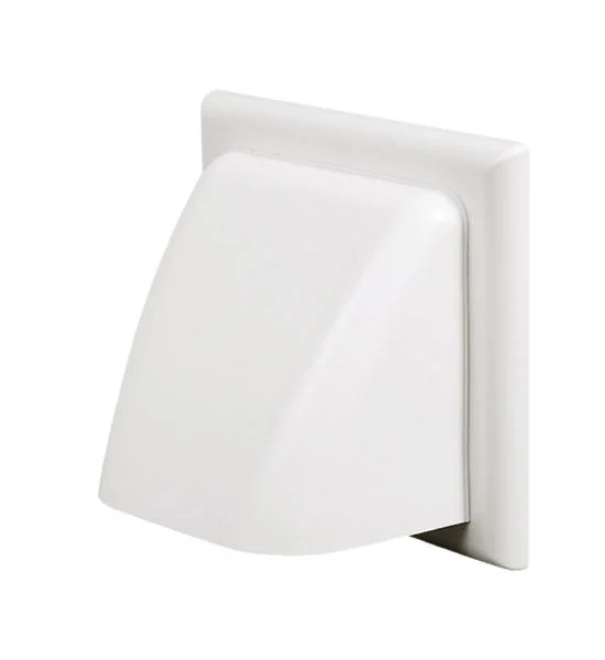 ZAGIO White Air Vent Grille Gravity Flap External Ducting Ventilation Cover HTTP6G Size 6 Inch Оригинал