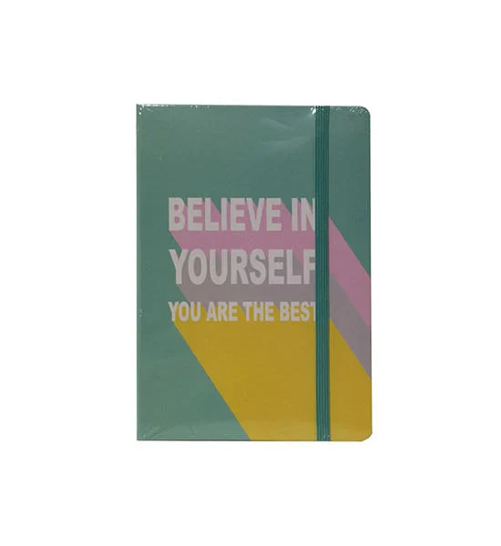 NO BRAND สมุดปกแข็ง BRAND TRADING ลาย BelieveYourself ขนาด A5 Оригинал