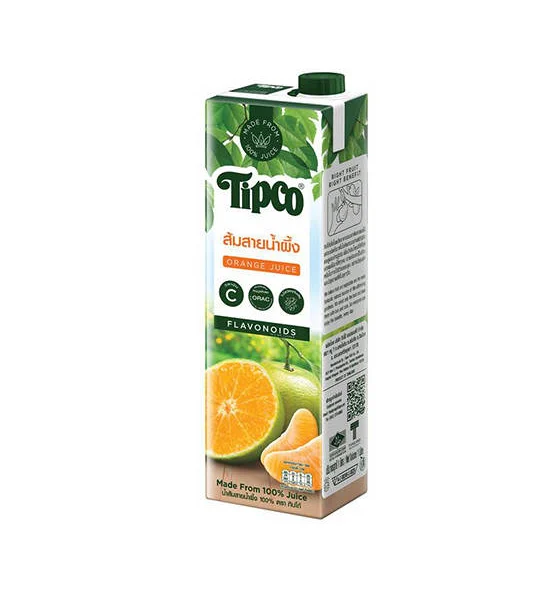 Tipco Sai Nam Phueng Orange Juice 100% 1 Liter Оригинал