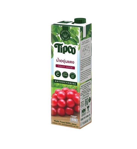 Tipco Red Grapes juice 100% 1 Liter Оригинал