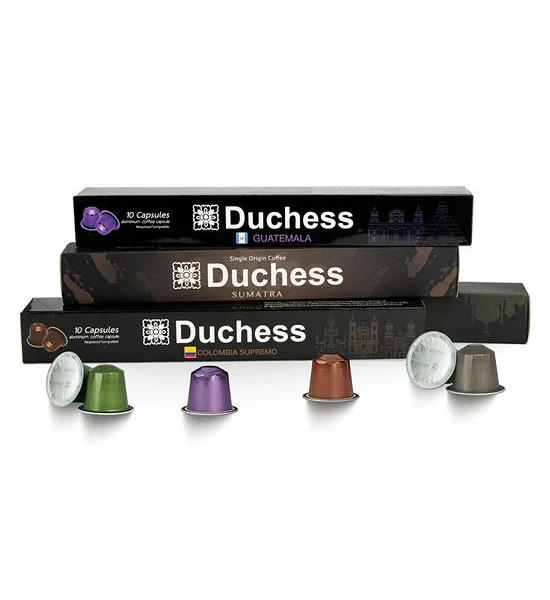 DUCHESS Capsule Coffee Sip&Savour ( 4 Box 40 Capsule )(Nespresso compatible) - CO3399#04 Оригинал