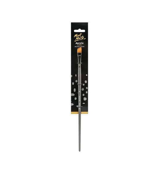 Mont Marte MONT MARTE พู่กันสีอะคริลิค รุ่น Taklon Angle เบอร์ 12 Оригинал